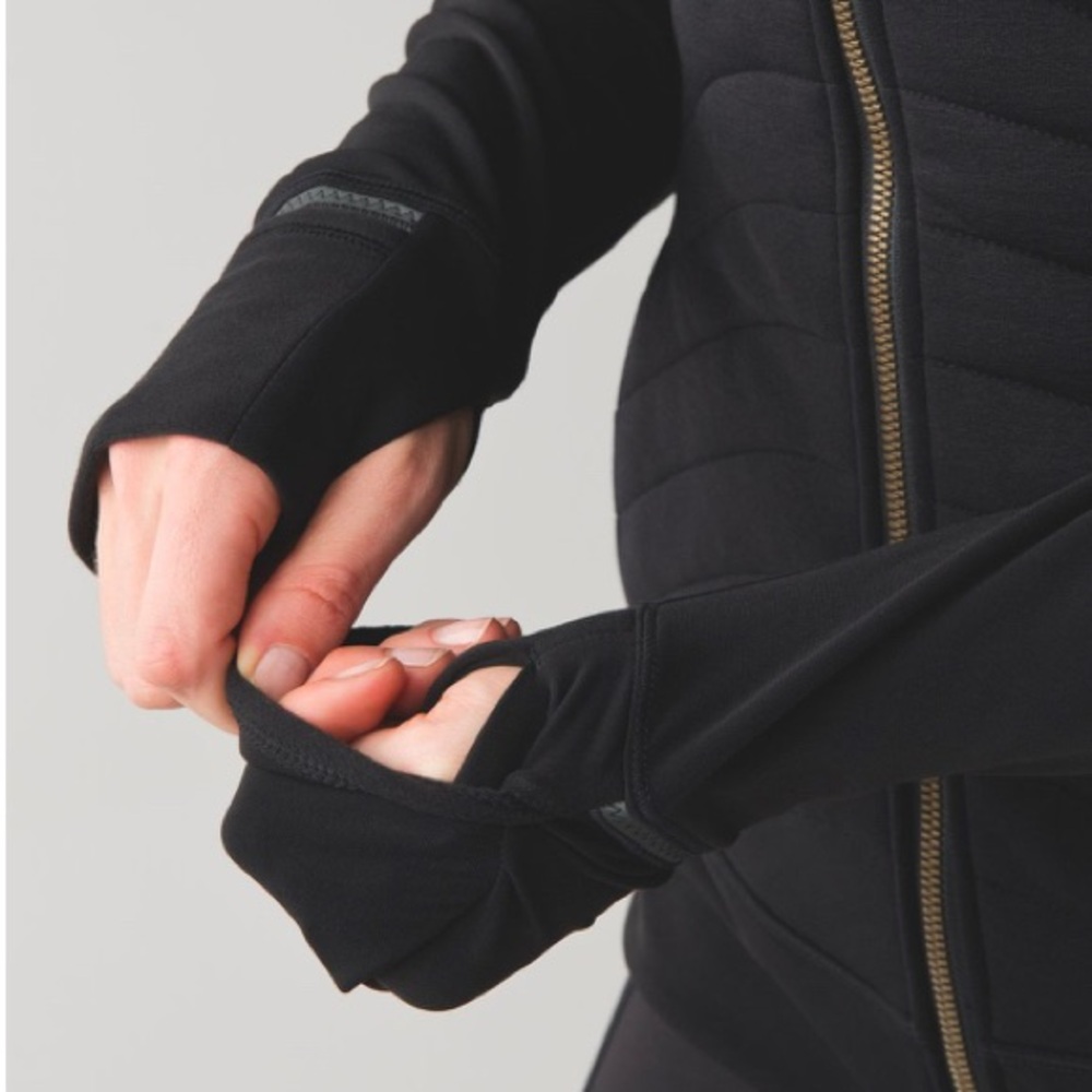 Lululemon Fleece Out Jacket Black - Picture 12 of 13